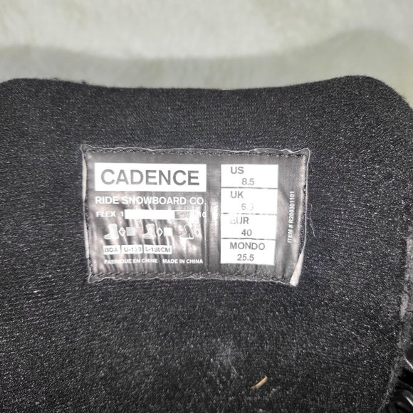 Cadence Ride SnowBoard Boots Size 8.5 - Picture 15 of 16